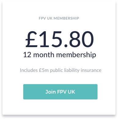 Widget designed for FPV UK to increase conversions